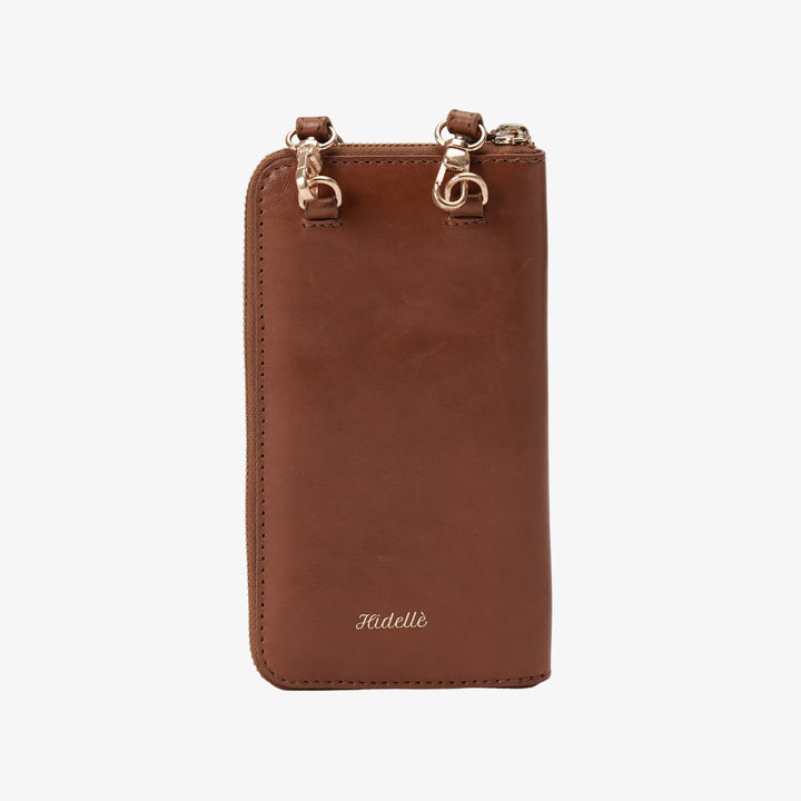 JANICE PHONE + WALLET SLING BAG TAN