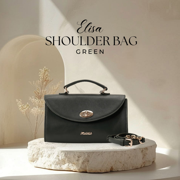 ELISA SHOULDER BAG GREEN