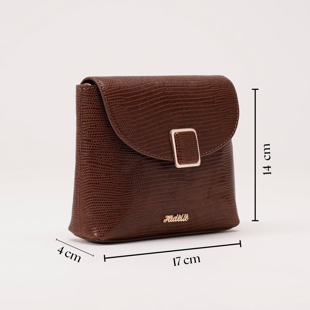 CHLOE SLING BAG TAN PYTHON