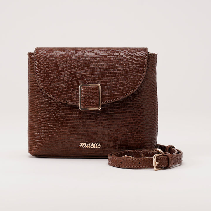 CHLOE SLING BAG TAN PYTHON