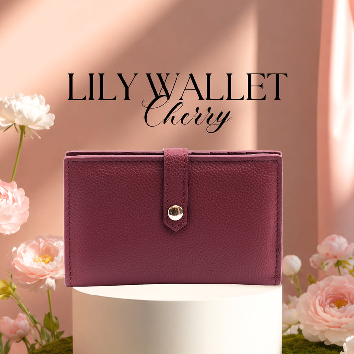 LILY WALLET CHERRY