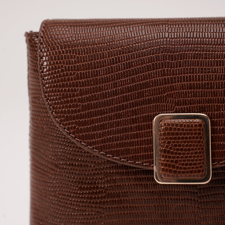 CHLOE SLING BAG TAN PYTHON