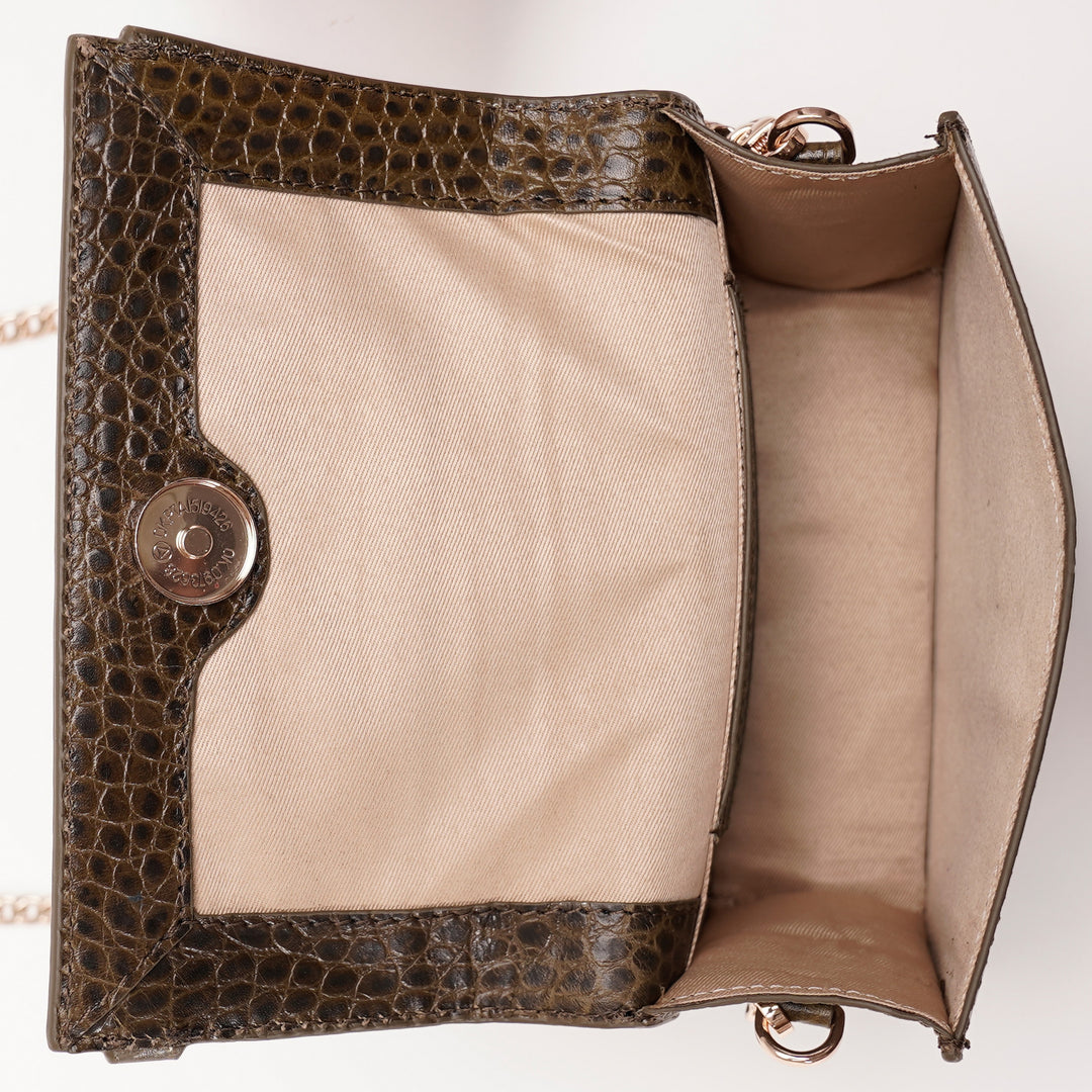 CHLOE SLING BAG TAN PYTHON