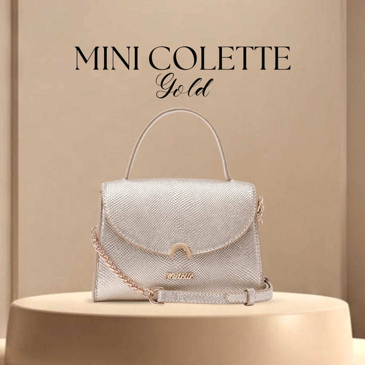 MINI COLETTE SLING BAG GOLD