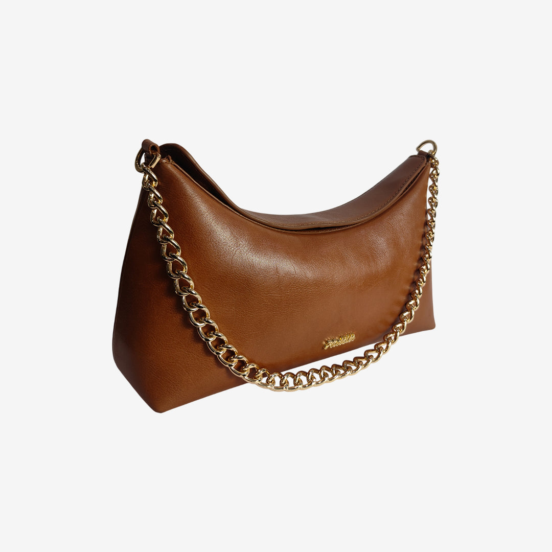 JADE SATCHEL BAG TAN