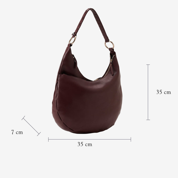 AUDREY HOBO BORDEUX