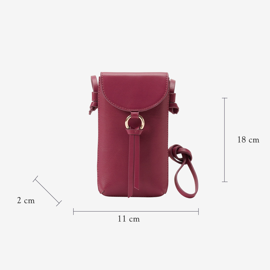 ROSE PHONE SLING BAG PINK