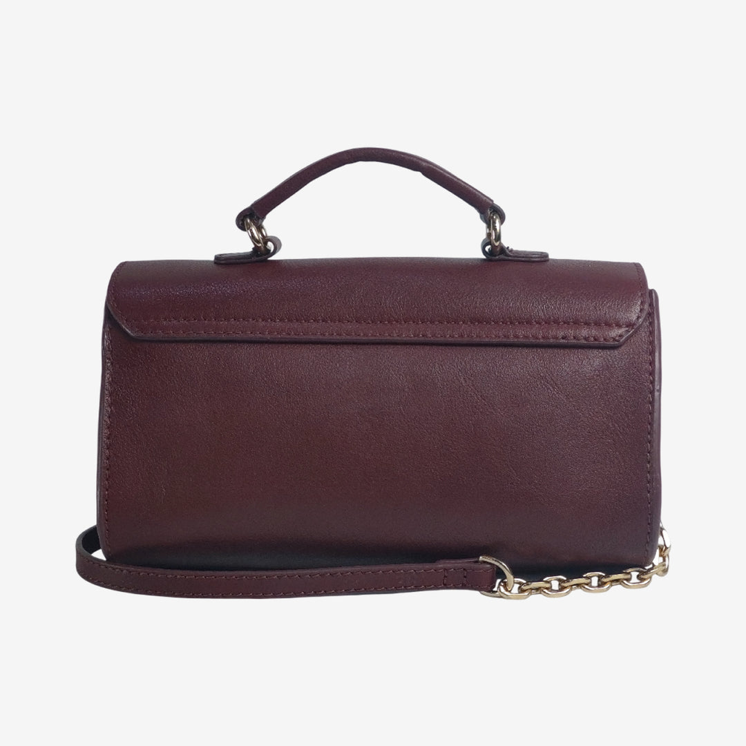 ELISA SHOULDER BAG BORDEUX