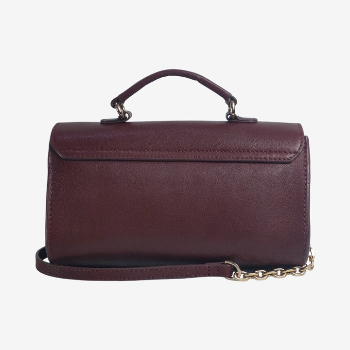 ELISA SHOULDER BAG BORDEUX
