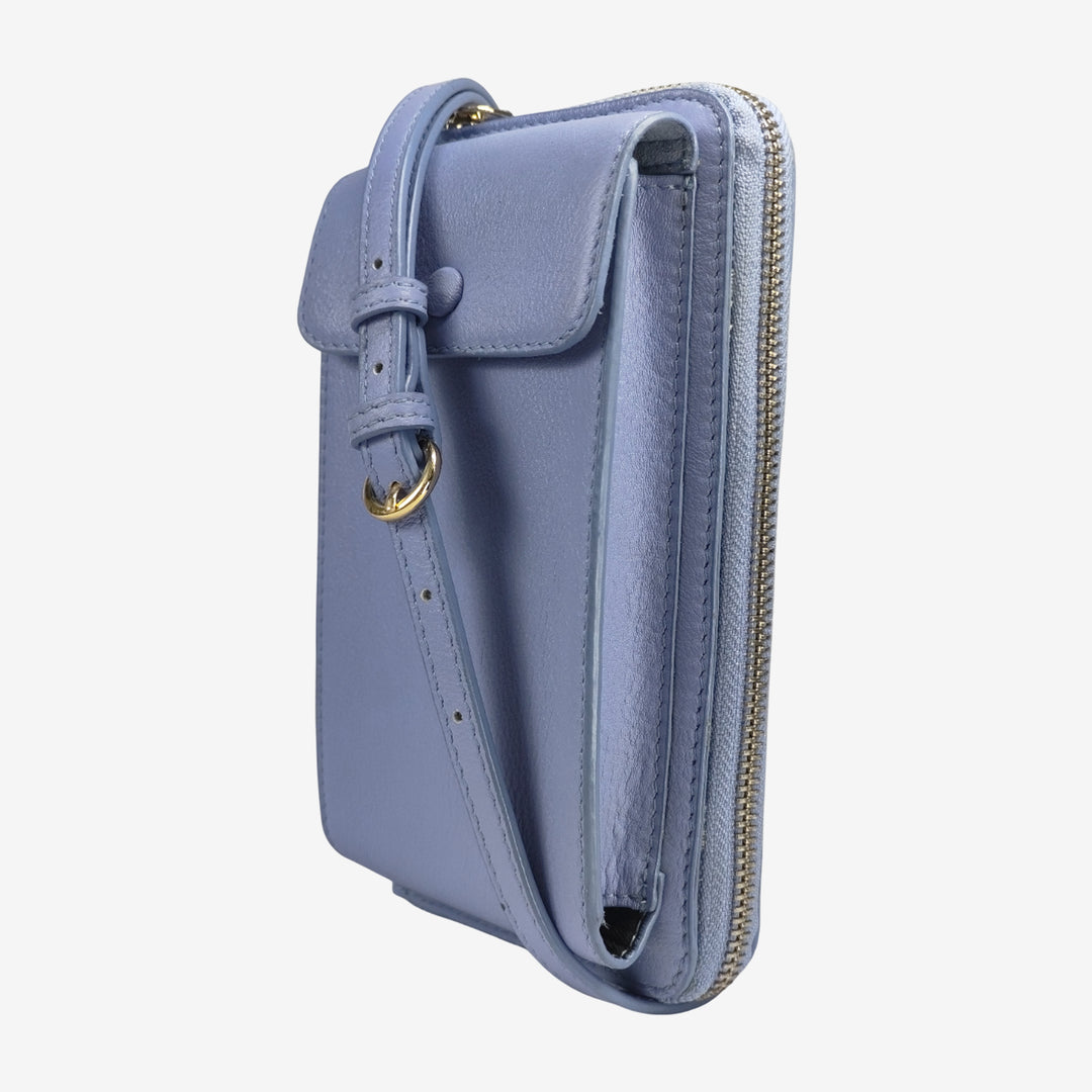 JANICE PHONE + WALLET SLING BAG SKY BLUE