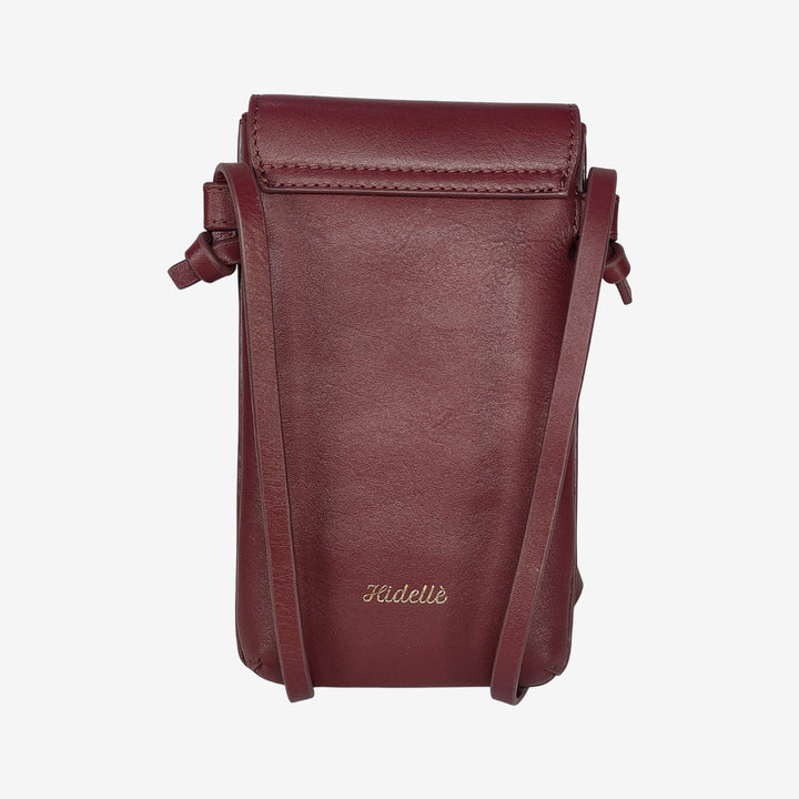 ROSE PHONE SLING BAG BORDEUX