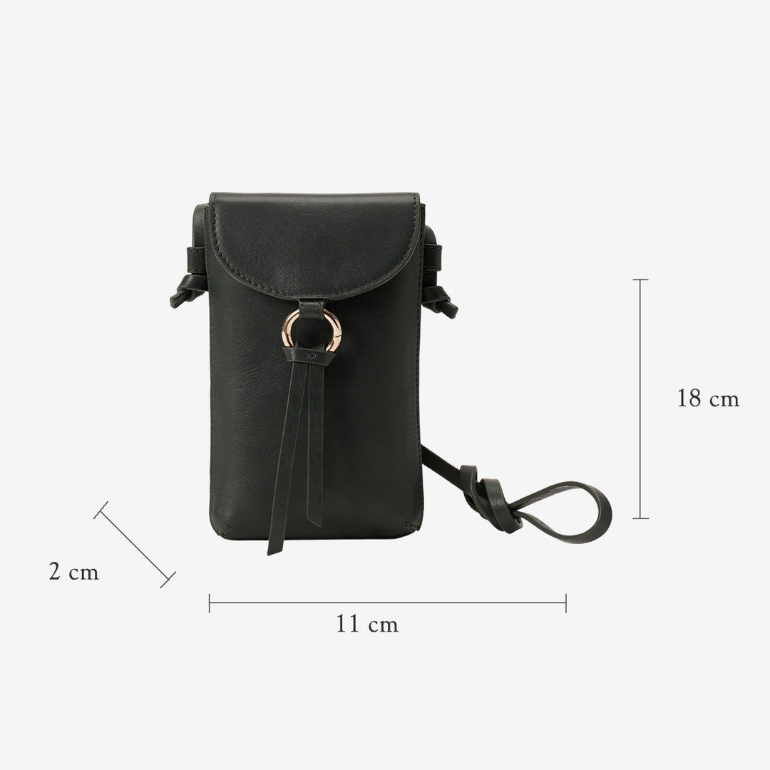 ROSE PHONE SLING BAG GREEN