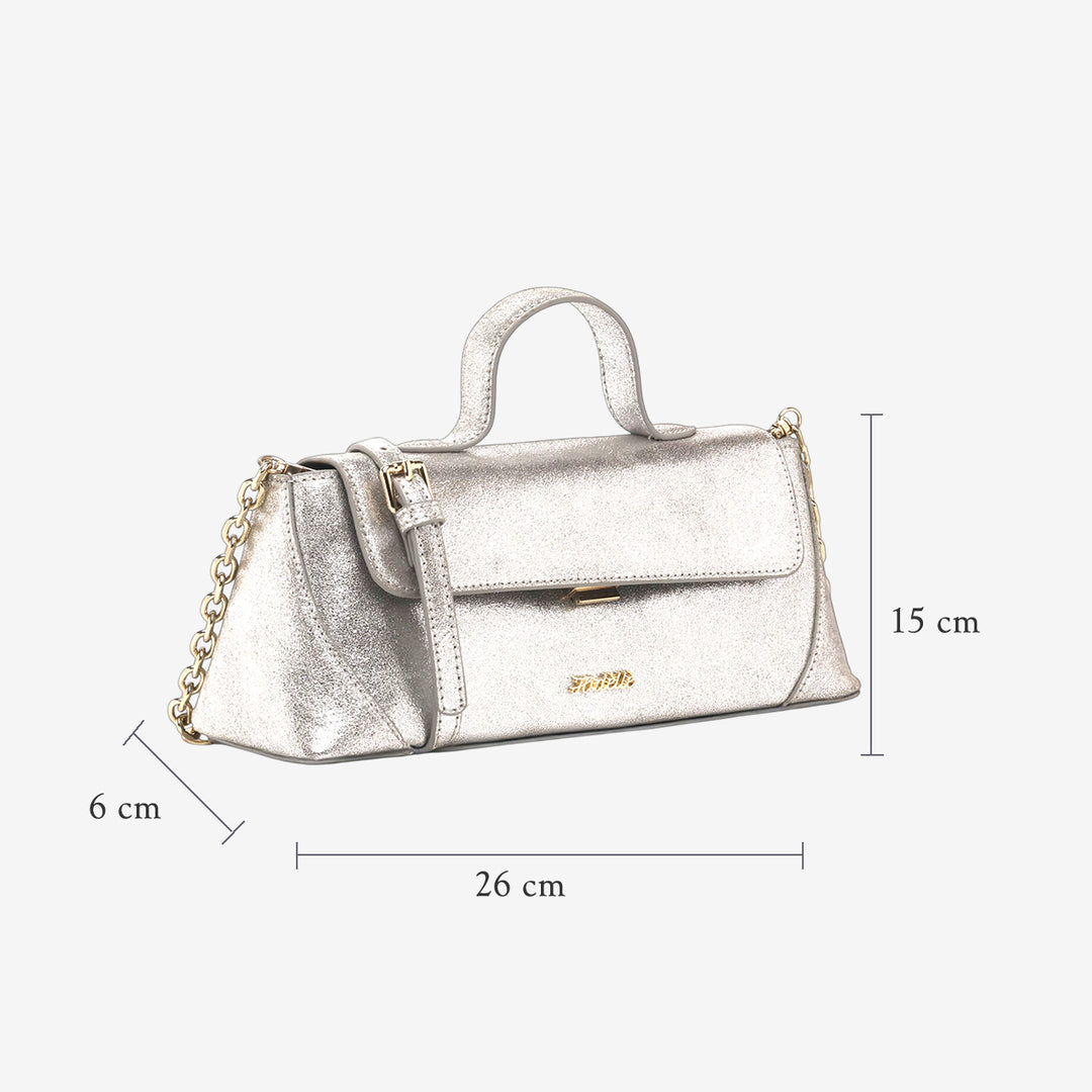 ALMA SHOULDER BAG SILVER