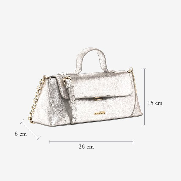 ALMA SHOULDER BAG SILVER