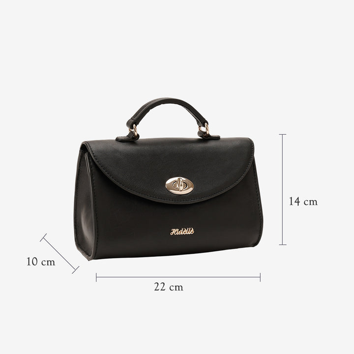 ELISA SHOULDER BAG BLACK