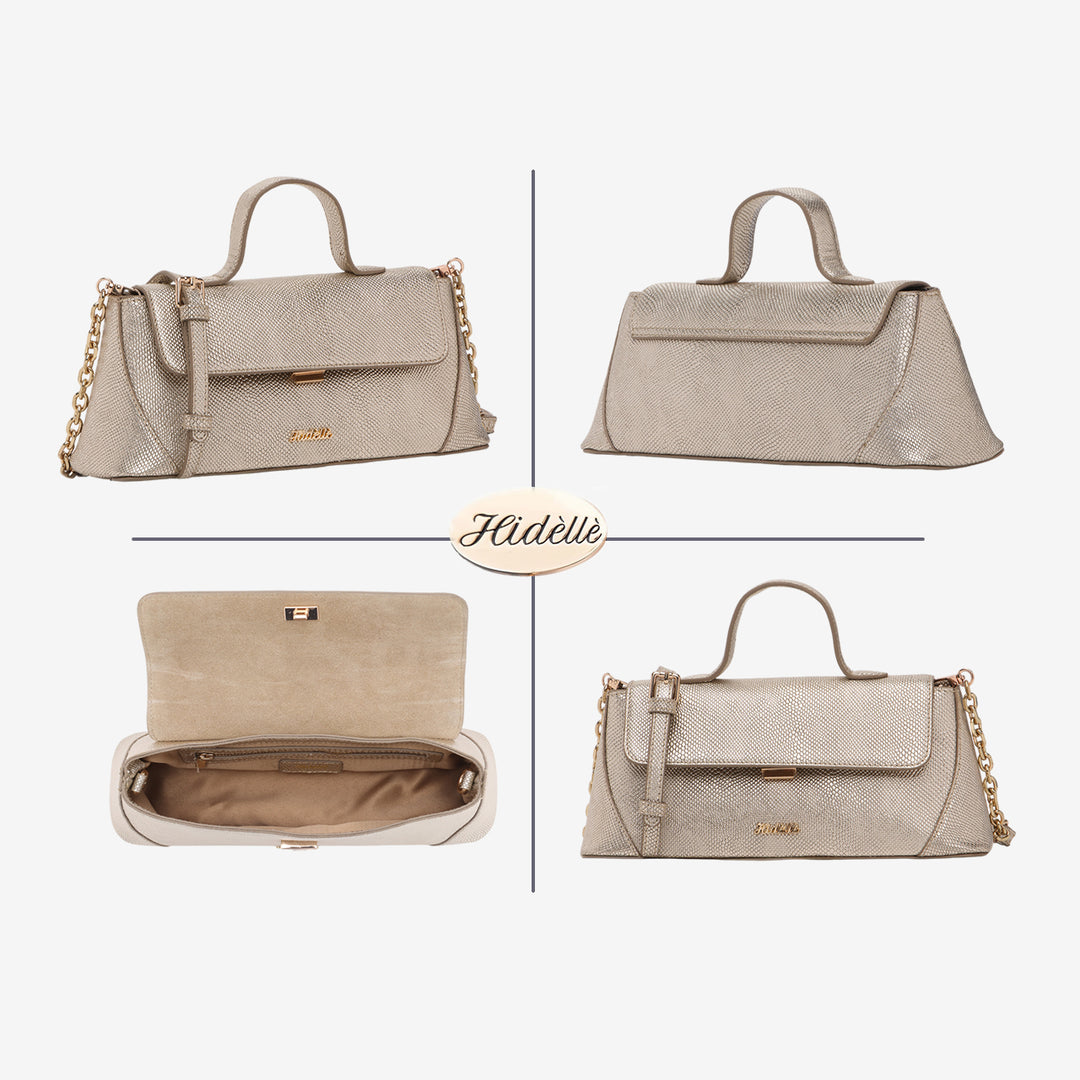 ALMA SHOULDER BAG LIGHT GOLD