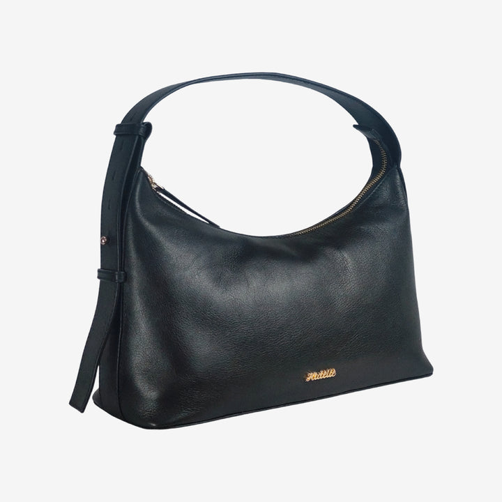 CINDY MINI HOBO BAG BLACK