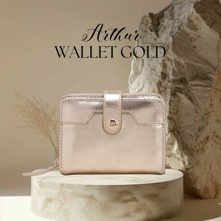 ARTHUR WALLET GOLD