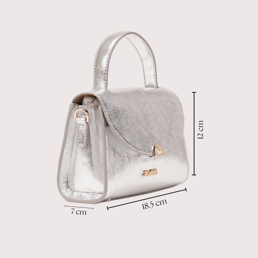 MINI COLETTE SLING BAG SILVER