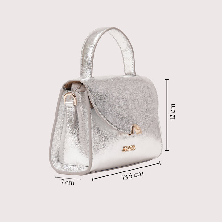 MINI COLETTE SLING BAG SILVER