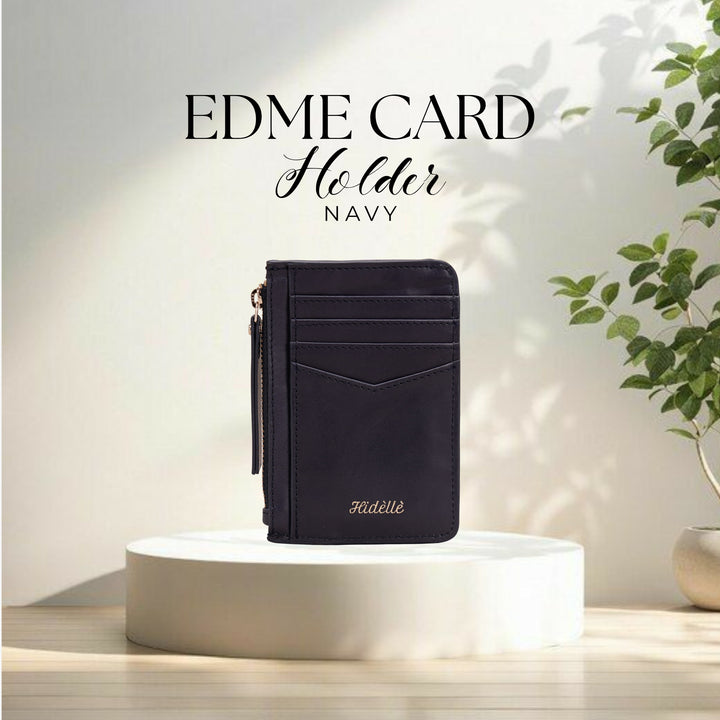EDME CARD HOLDER NAVY
