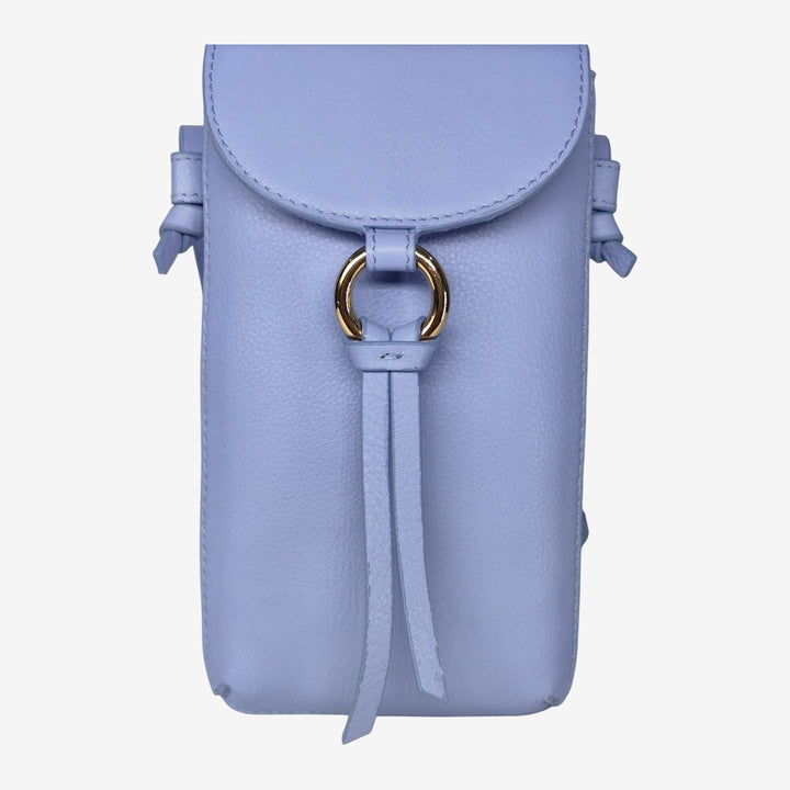 ROSE PHONE SLING BAG SKY BLUE