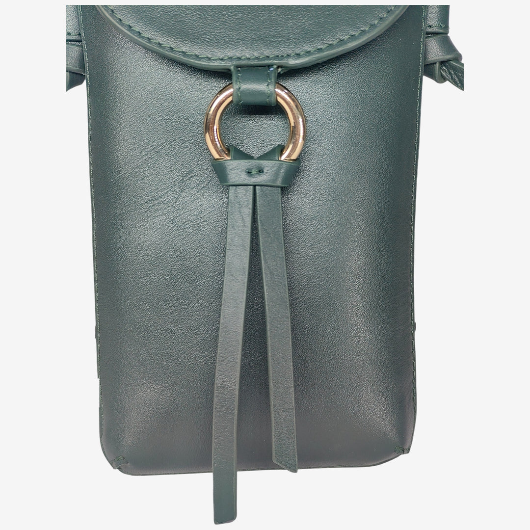 ROSE PHONE SLING BAG GREEN