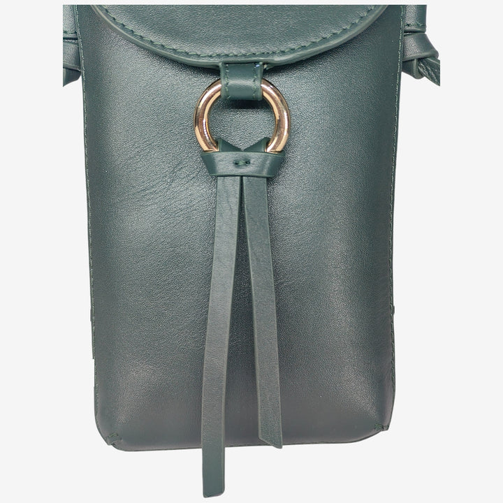 ROSE PHONE SLING BAG GREEN