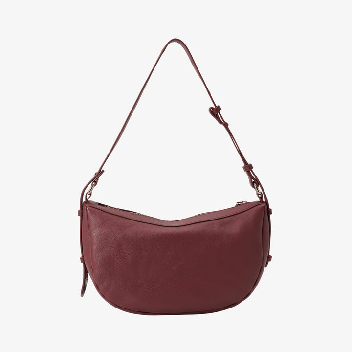 SOLENE SHOULDER BAG  BORDEUX