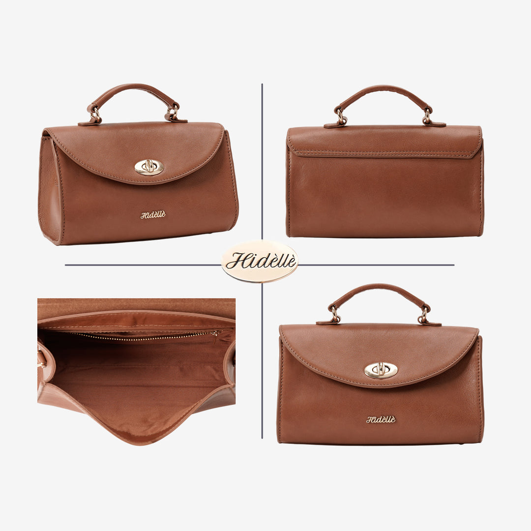 ELISA SHOULDER BAG TAN