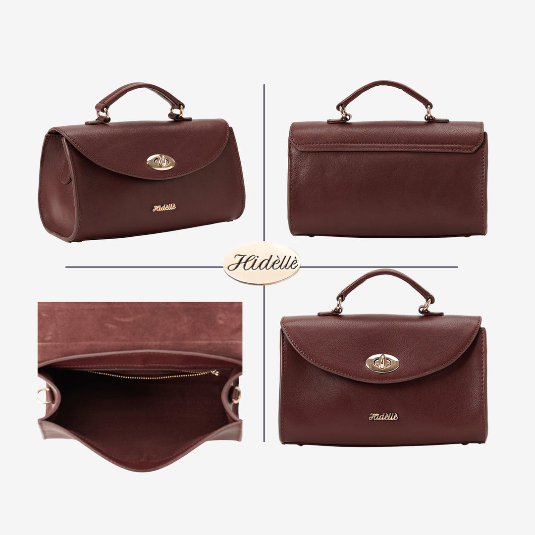 ELISA SHOULDER BAG BORDEUX