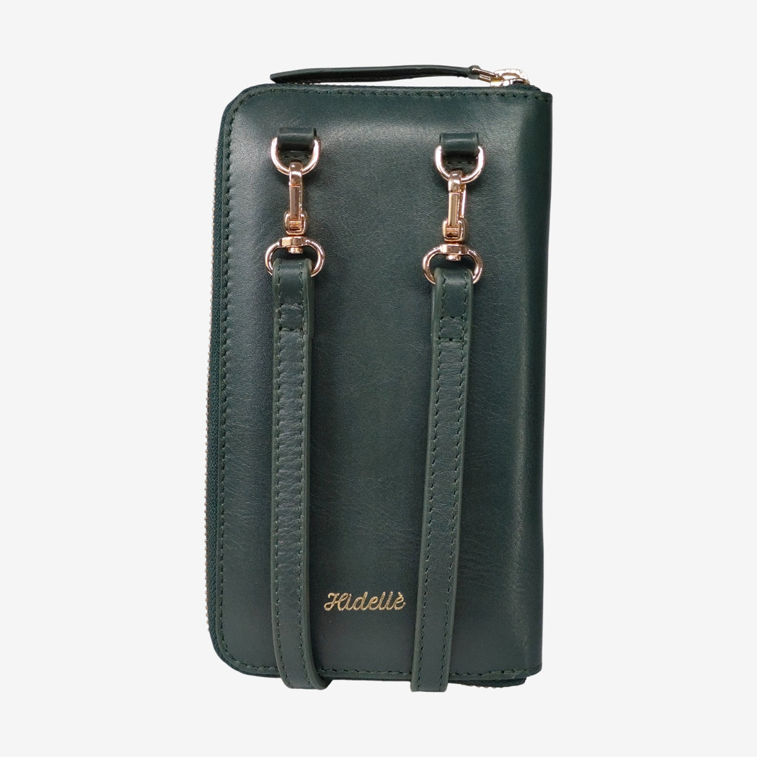 JANICE PHONE + WALLET SLING BAG GREEN
