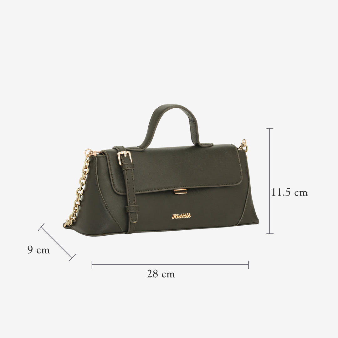 ALMA SHOULDER BAG OLIVE