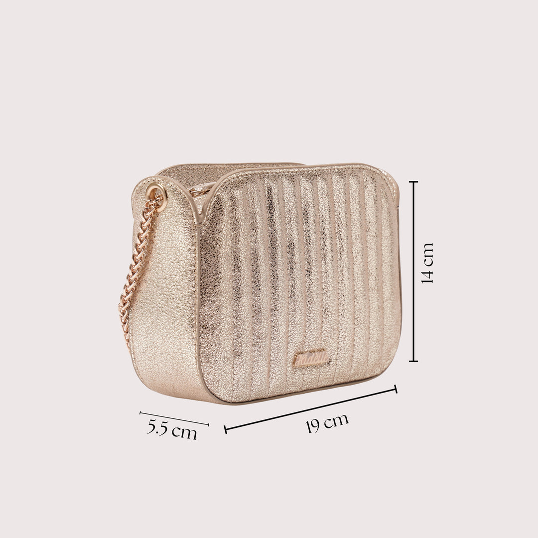MINI LYON SLING BAG GOLD