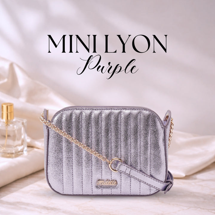 MINI LYON SLING BAG PURPLE
