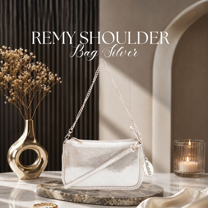 REMY SHOULDER BAG SILVER