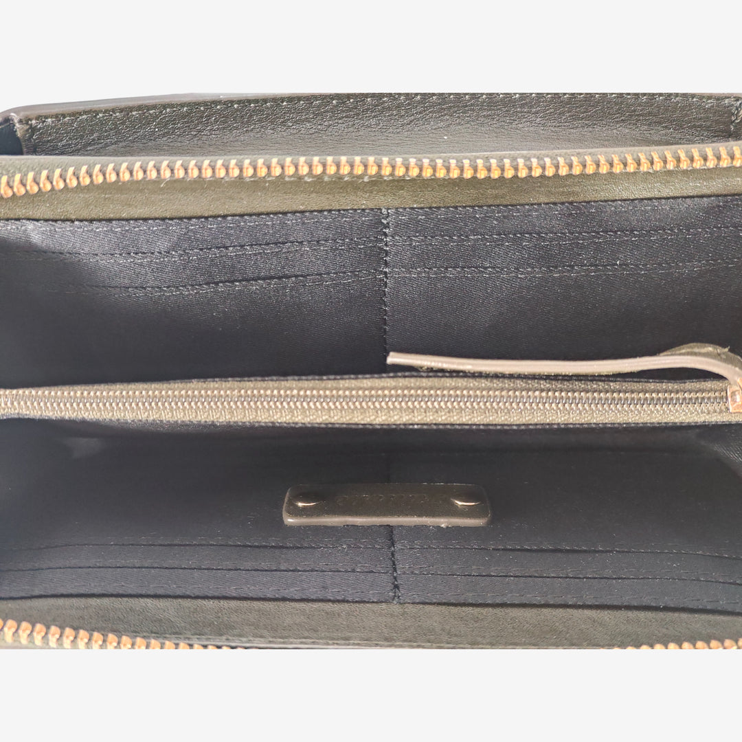 JANICE PHONE + WALLET SLING BAG  OLIVE