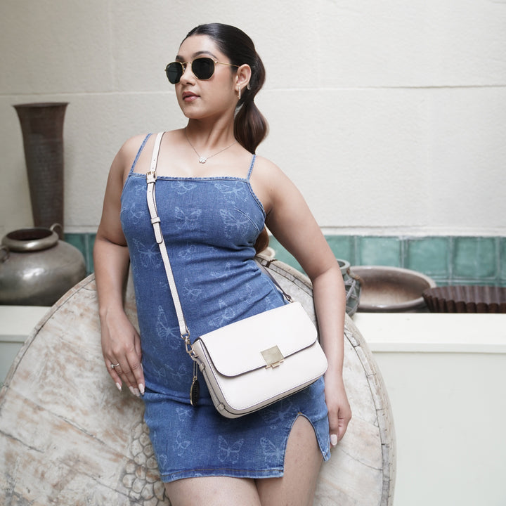 EVA SLING BAG OFF WHITE