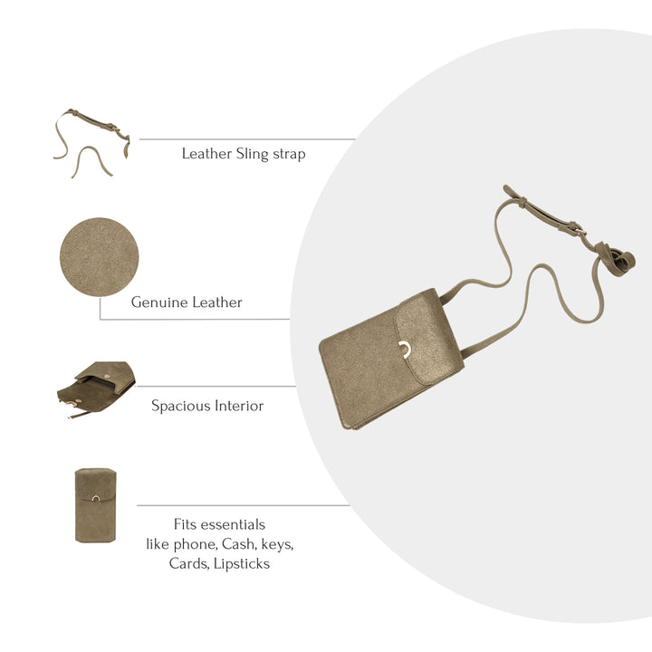 ALBA SLING BAGS OLIVE
