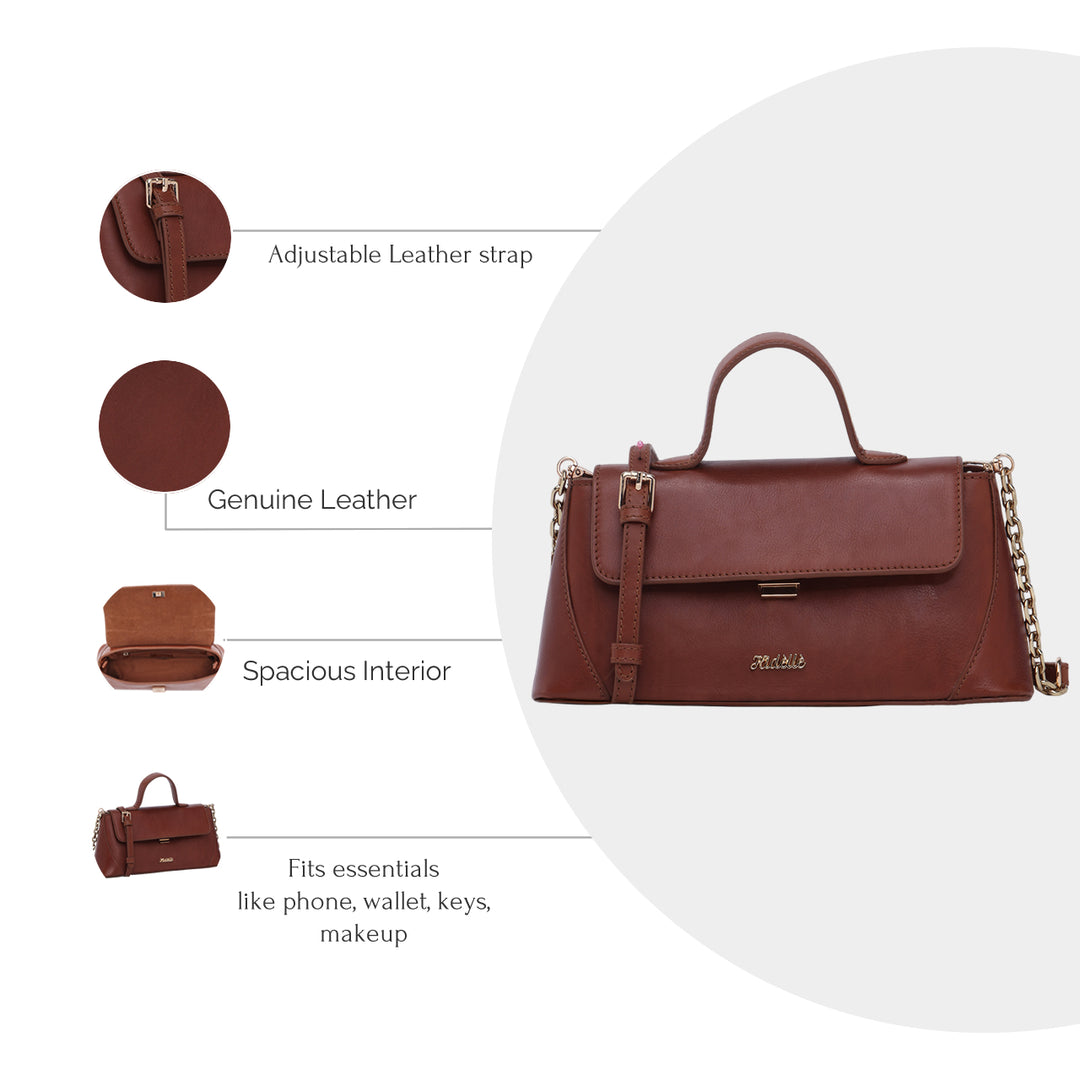 ALMA SHOULDER BAG TAN
