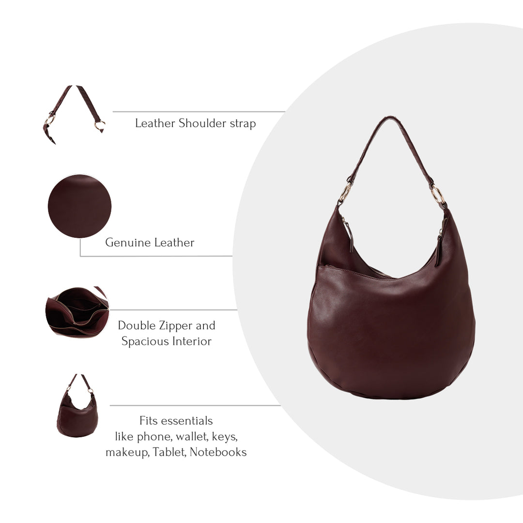 AUDREY HOBO BORDEUX