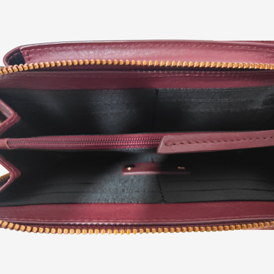 JANICE PHONE + WALLET SLING BAG BORDEUX