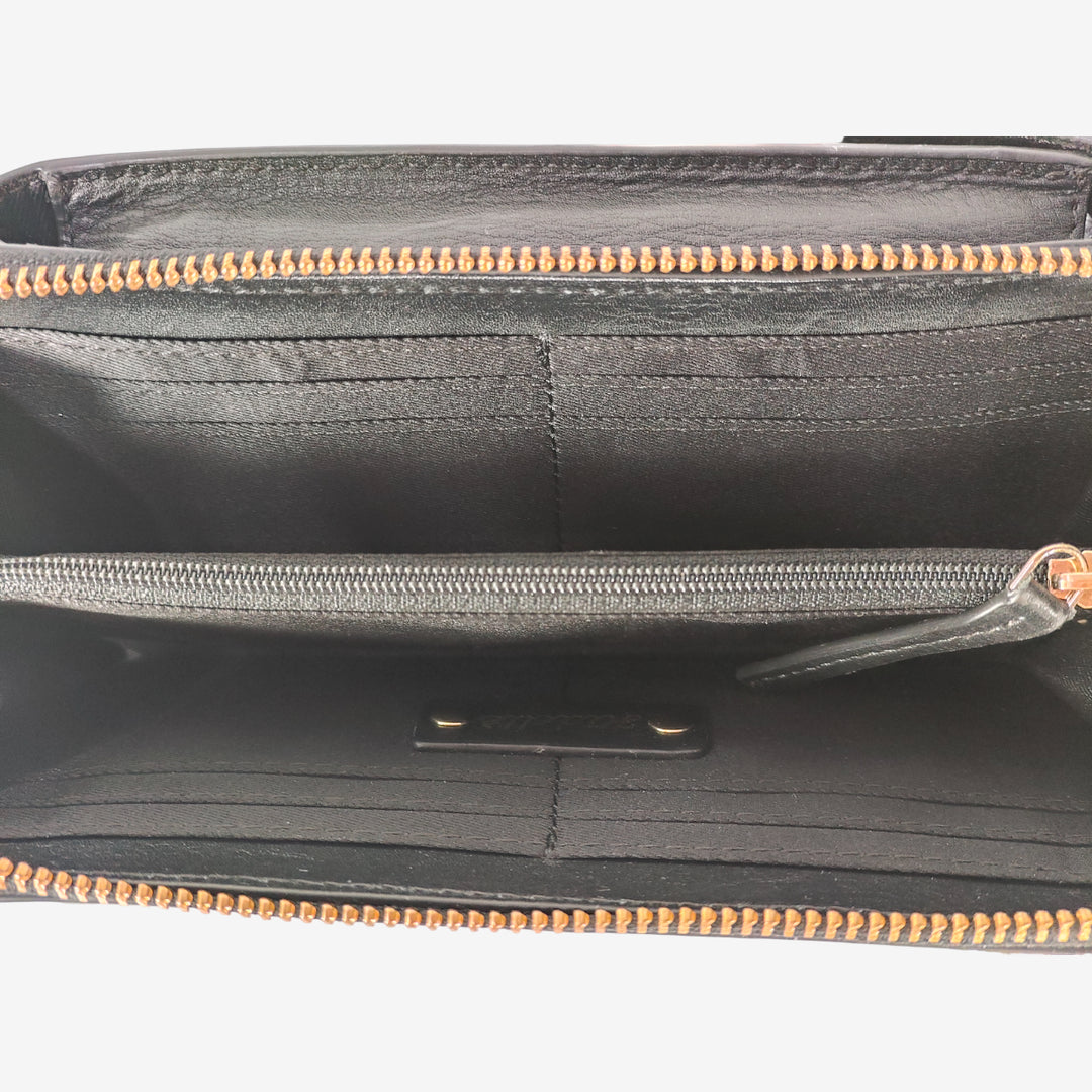 JANICE PHONE + WALLET SLING BAG BLACK