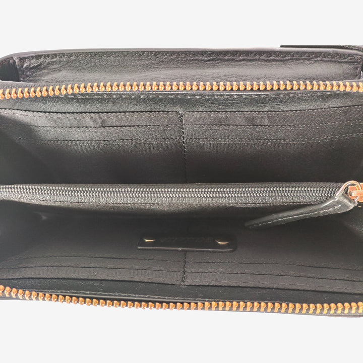 JANICE PHONE + WALLET SLING BAG BLACK