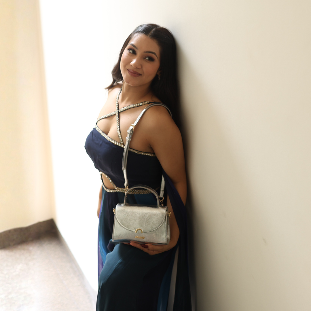 MINI COLETTE SLING BAG SILVER