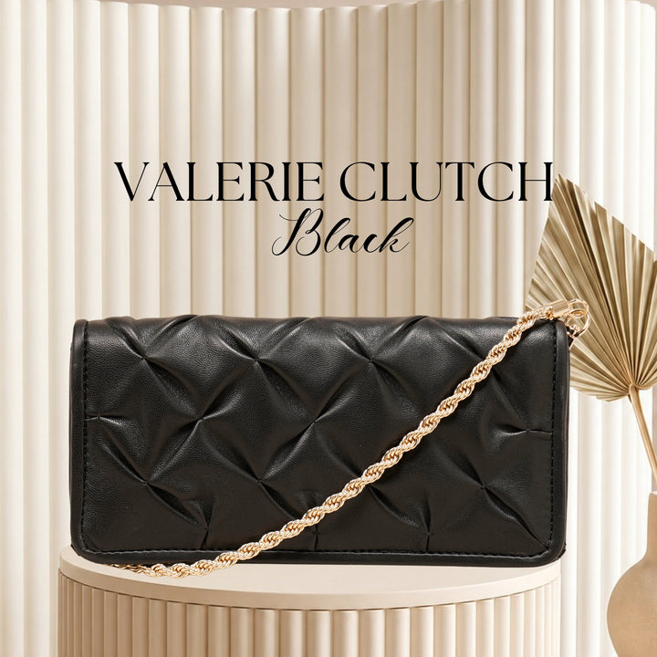 VALERIE CLUTCH BLACK
