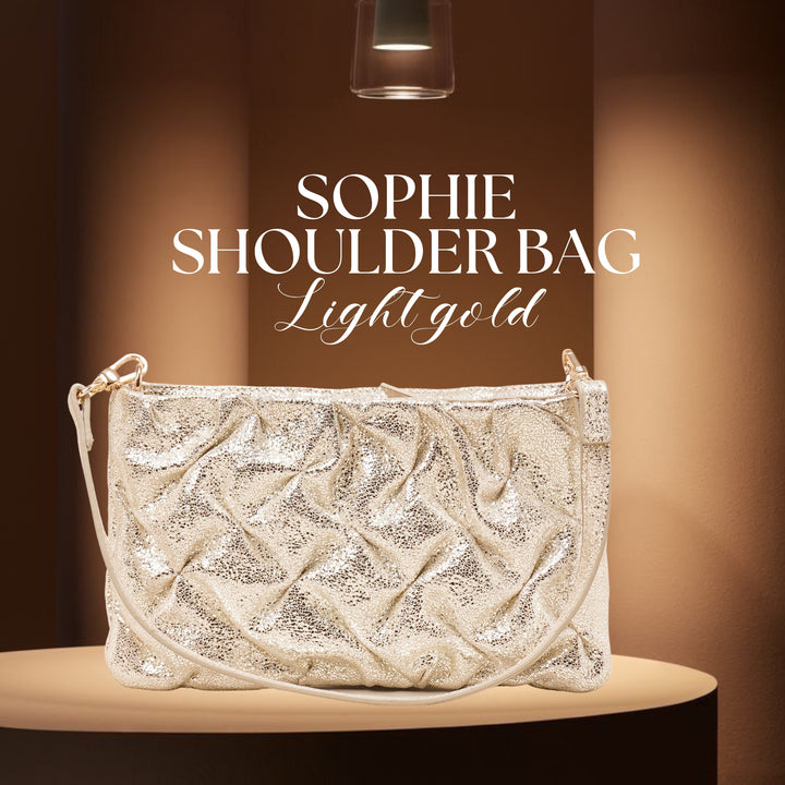 SOPHIE SHOULDER BAG LIGHT GOLD