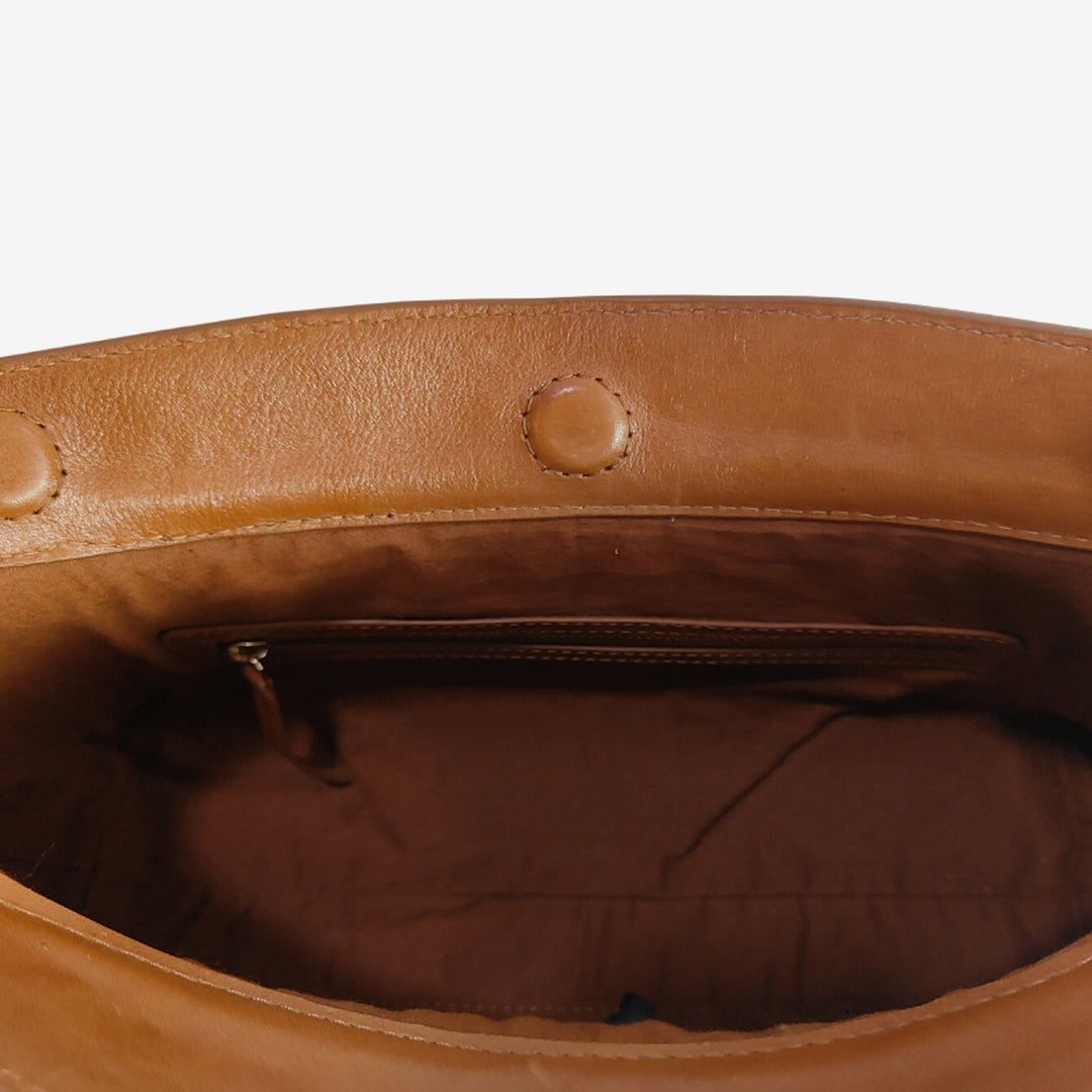 JADE SATCHEL BAG TAN