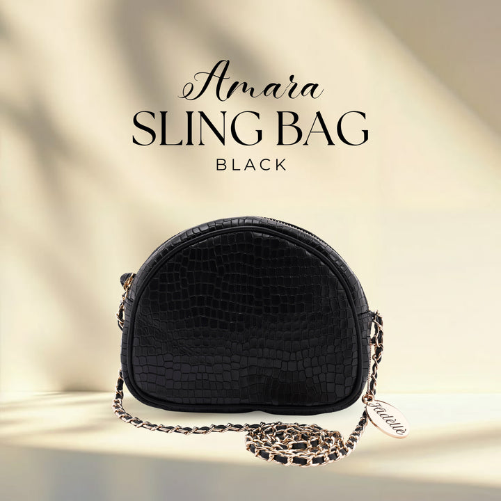 AMARA SLING BAG BLACK