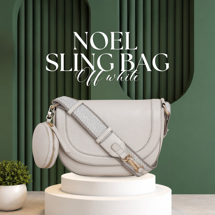 NOEL SLING BAG OFF WHITE